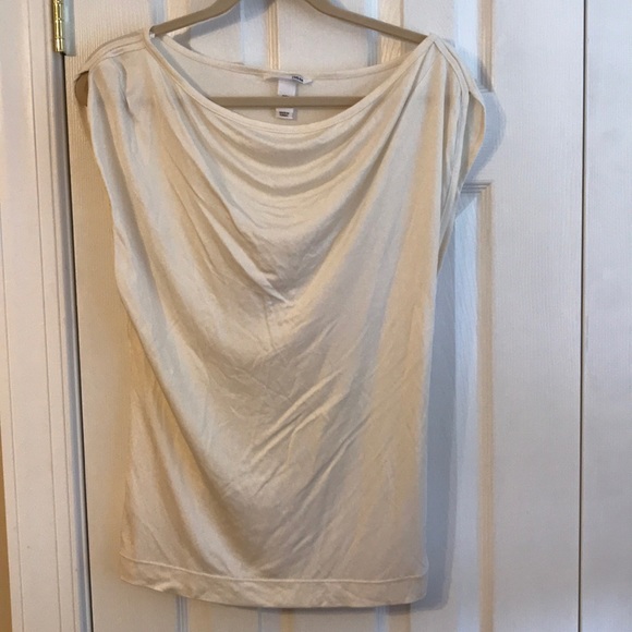 H&M Cream Night Out Shirt - Picture 1 of 3